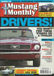MUSTANG MONTHLY 2010 DEC - '68 428CJ GT, NEW SUPER SNAKE, GT & V6
